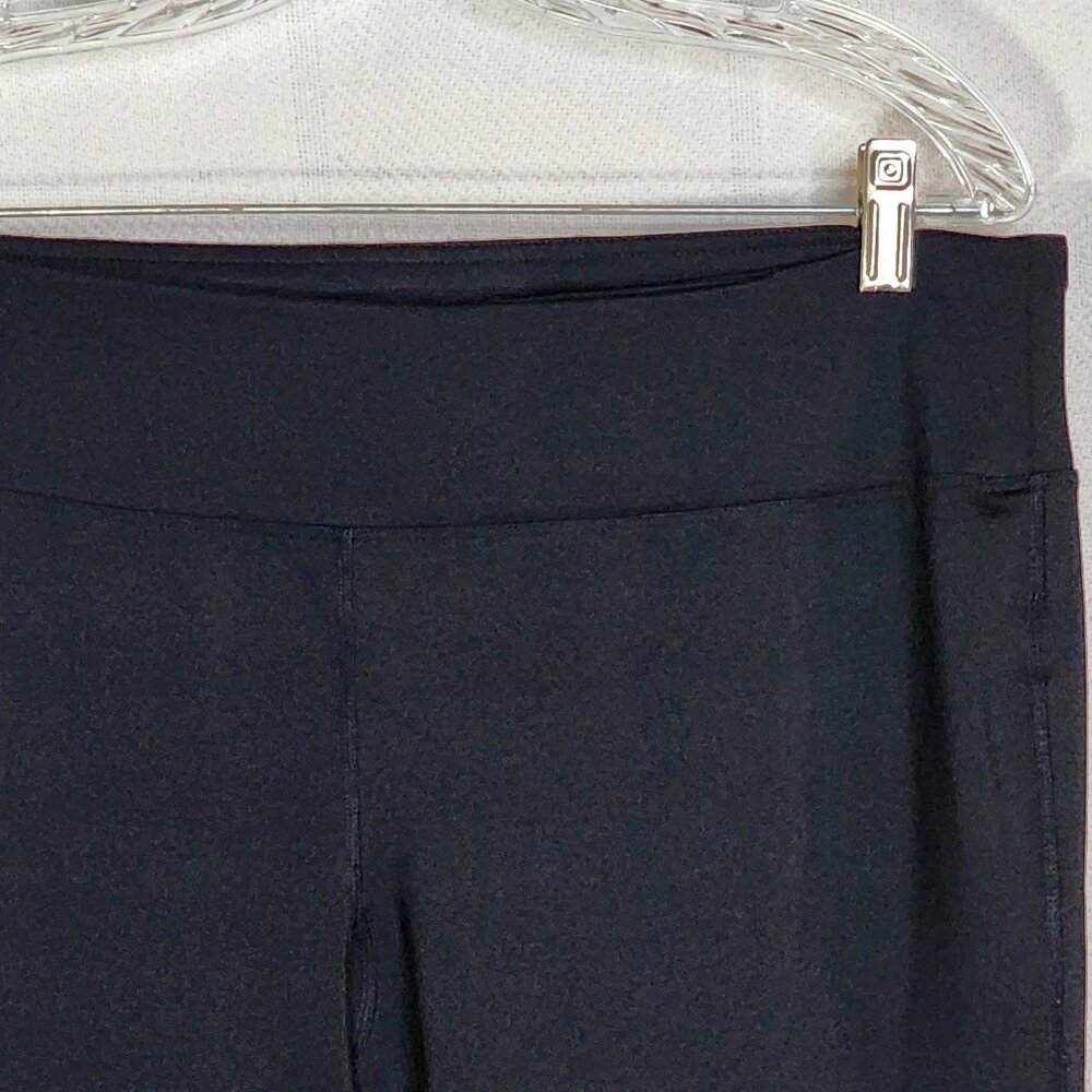 Sport-Tek Ladies NRG Polyester Spandex Black Wide Leg Stretch Fitness Pant Sz XL - Picture 3 of 16